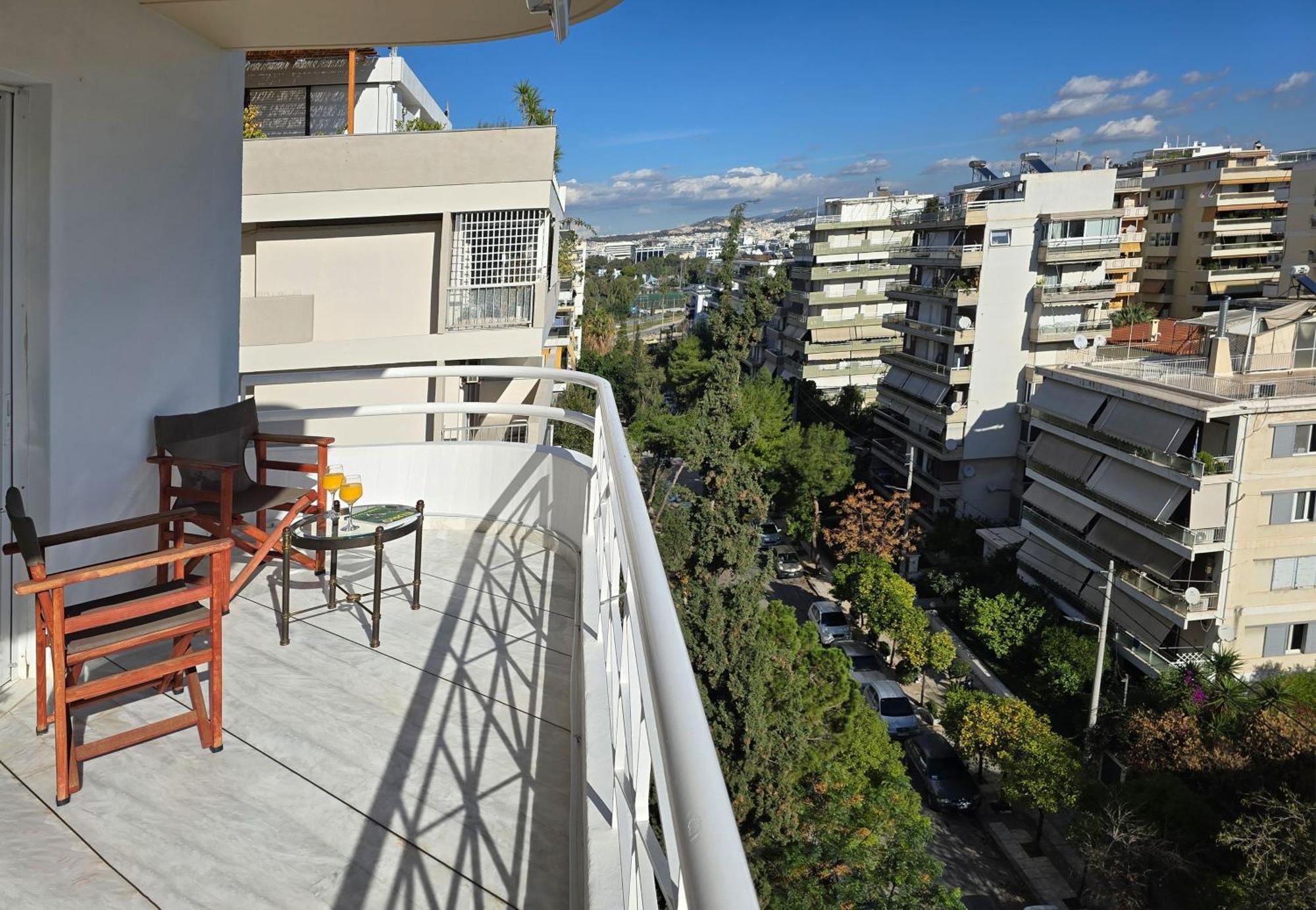 Nice Sea View Elegant Apartment Athens Exterior photo